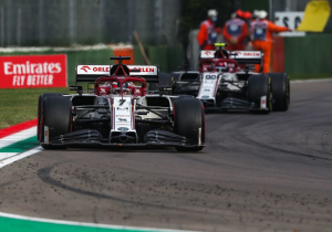 Raikkonen targets Alfa Romeo improvement but accepts some factors are "out of our hands"
