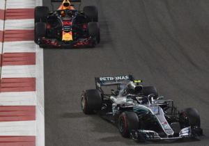 Waarom werd Bottas niet gestraft voor afsnijden van bocht voor Verstappen?