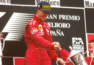 On This Day: Schumacher's first Ferrari win