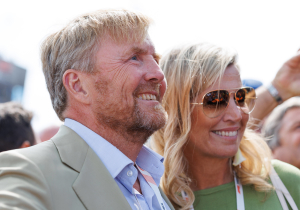 Willem-Alexander en Máxima loven Verstappen: "Indrukwekkende prestatie!"