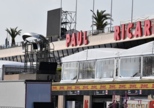 De lay-out en de DRS-zones van het circuit Paul Ricard