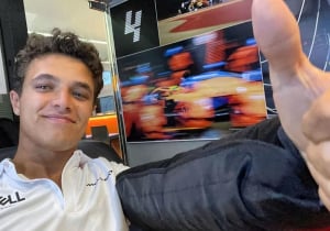 Norris "bruised but recovering" after qualifying crash