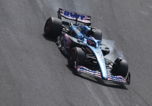 Fernando Alonso choca con Ocon en el Sprint Race