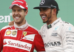 Vettel: 'Opmerking Lewis was een grap, geen problemen onderling'