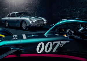 Aston Martin and Alfa Romeo show off livery tweaks with 007 and Italian themes