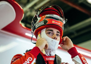 Image of Charles Leclerc in 2019 Ferrari uniform leaked