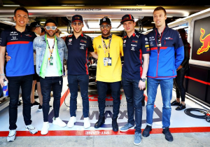 VIDEO: Neymar visits Red Bull stars Verstappen and Gasly