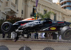 Checo explica su FURIA tras el choque en Mónaco