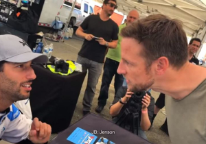 VIDEO: Button's birthday autograph from Ricciardo