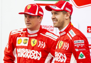 Sebastian Vettel: "Het was niet altijd makkelijk met Kimi"