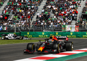 Perez blij met podiumplek in thuisrace: "Wilde een één-twee halen"