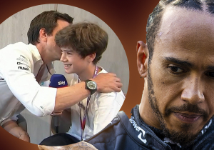 'Wolff verklapt aan kind-reporter: Hamilton tekent voor 2 seizoenen bij'