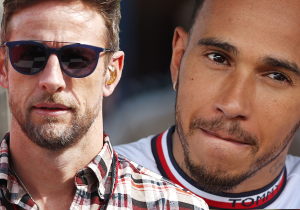 Button weet waarom Hamilton nog geen nieuw contract heeft: "Dat moet wel, toch?"