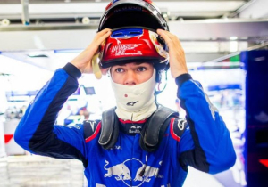 'I thought it was going through my visor and straight into my eye'