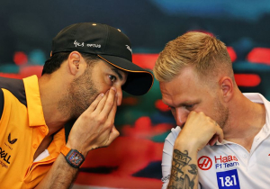 Ricciardo hit with Abu Dhabi grid drop after Magnussen crash