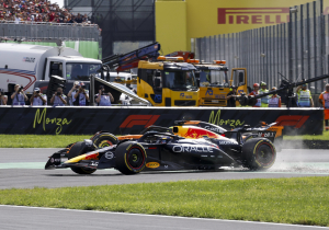 Norris woest op Verstappen na incident in Monza: 'Wat is deze idioot aan het doen?'