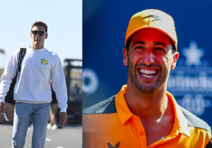 Ricciardo vertelt waarom Russell in zijn merchandise op Circuit Zandvoort verscheen