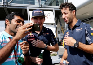 Verstappen optimistisch na trainingen: "We zitten erbij"