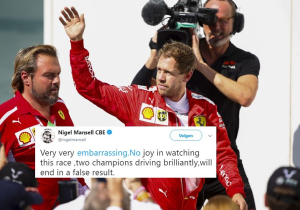 Zo reageert de wereld op de tijdstraf voor Vettel