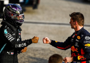 Verstappen euforisch: "Fijn om eens op deze stoel te mogen zitten"