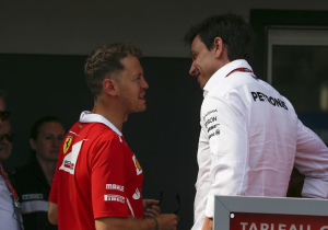 Wolff believes "cracks" were evident in Ferrari/Vettel relationship