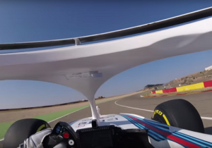 VIDEO: De impact van de halo op het zicht van Robert Kubica