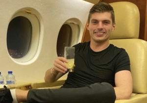 Verstappen brengt toast uit op tweede plaats in Grand Prix van Rusland