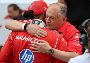 Lewis Hamilton issues bold Fred Vasseur statement as pressure increases on Ferrari boss