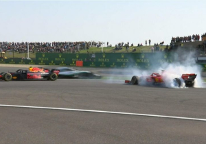 Hamilton feared 'catching' Verstappen-Vettel collision
