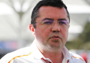 Eric Boullier: 'Hoef niet achter Tim Goss aan'