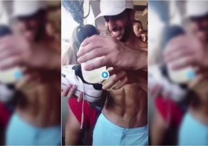 Ricciardo can't stop doing the 'shoey'!