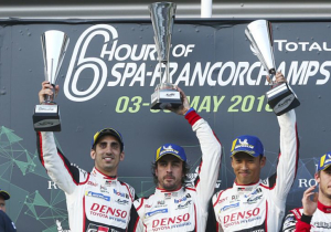 Fernando Alonso neemt deel aan de Zes uur van Silverstone