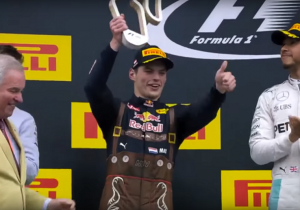 VIDEO: Verstappen pakt tweede plaats in Oostenrijk 2016