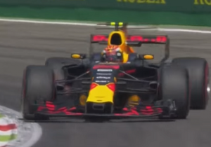 VIDEO: De driftsessie van Verstappen tijdens de vrije training