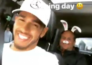 Bottas en Hamilton hebben schik met Snapchat