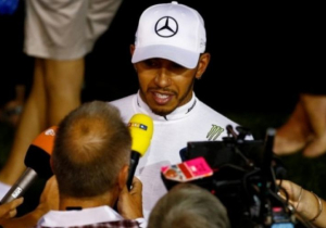 Hamilton: I haven't been at 100%