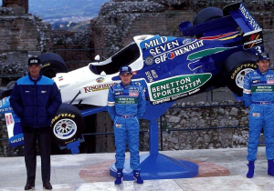 Remembering Benetton's infamous 1996 car launch