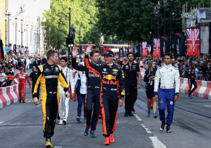 IN BEELD: De grote Formule 1-show in Londen