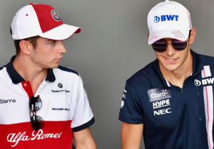Ocon overtuigd van talent Leclerc: "Hij gaat direct om titel vechten"