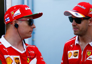 Raikkonen refusing to play Vettel's wing man