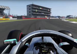 VIDEO: Zo ziet een Grand Prix op een omgekeerd Silverstone eruit
