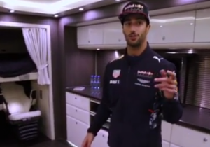 VIDEO: Ricciardo showt zijn verblijfplaats in Italië