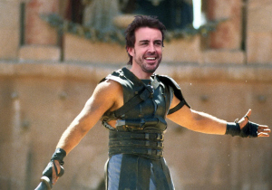 F1 champion sends TASTY racing invite to 'gladiator' Alonso