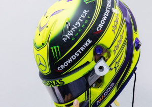 Hamilton celebrates his "beginnings" with new helmet