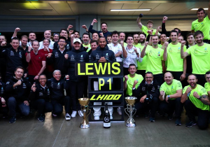 Hamilton's "blind faith" in Mercedes led to historic victory