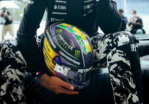 Hamilton en Gasly komen met speciale helm voor weekend in Brazilië
