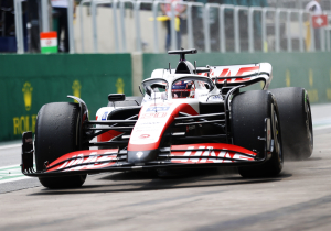 Dit is de definitieve startopstelling voor de sprintrace in Brazilië