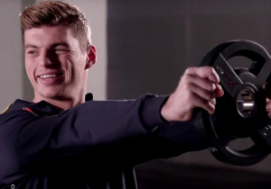 VIDEO: Zo traint Max Verstappen zijn armen en schouders