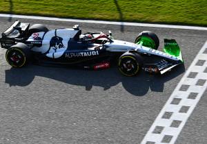 El "misterio" de la pintura verde en el auto de AlphaTauri