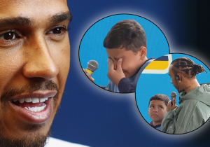 Kind barst in huilen uit tijdens gesprek met Hamilton: 'Ik zou nooit iets bereiken in het leven'